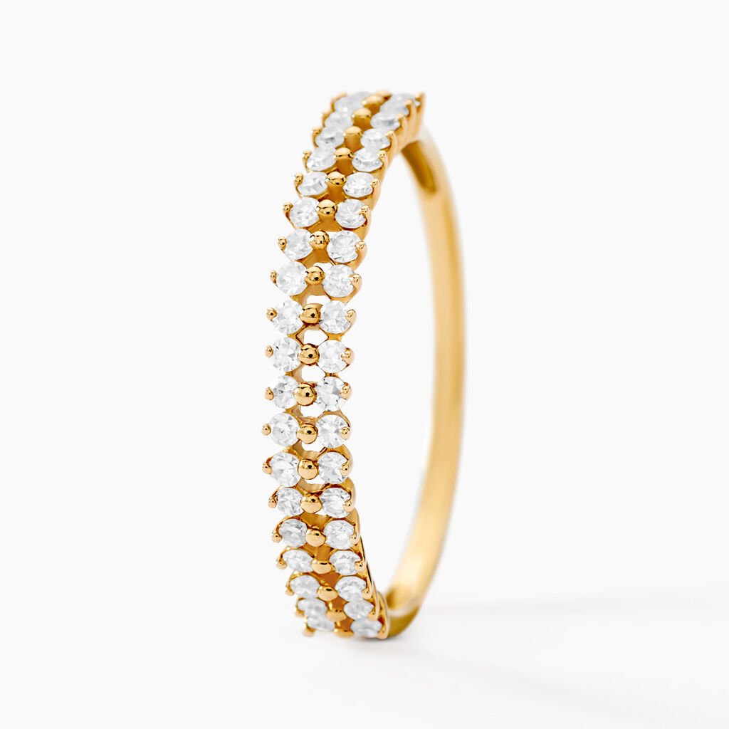 Alliance Epiphany Or Jaune Diamant Synthétique - Alliances Femme | Histoire d’Or