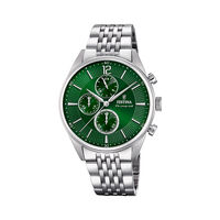 Montre Festina Timeless Chronograph Vert