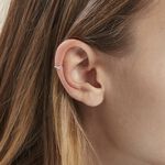 Bague D'h&eacute;lix Unitaire Anass Argent Blanc Oxyde De Zirconium - Boucles d'oreilles fantaisie Femme | Histoire d&rsquo;Or