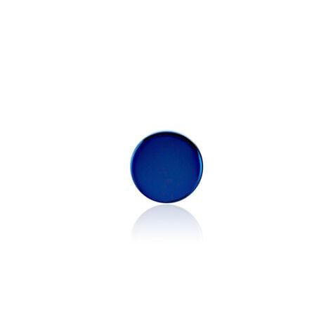 Boucle D'oreille Puce Unitaire Acier Bleu Tuan - Boucles d'oreilles fantaisie Homme | Histoire d’Or