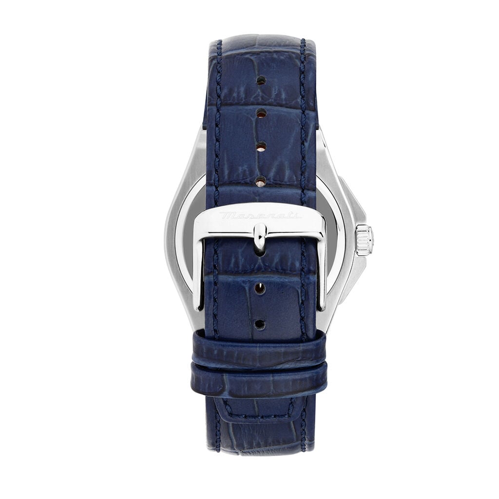 Montre Maserati Velocita Slim Bleu - F&ecirc;te des p&egrave;res Homme | Histoire d&rsquo;Or