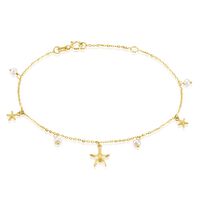 Bracelet Under The Sea Or Jaune Perle De Culture