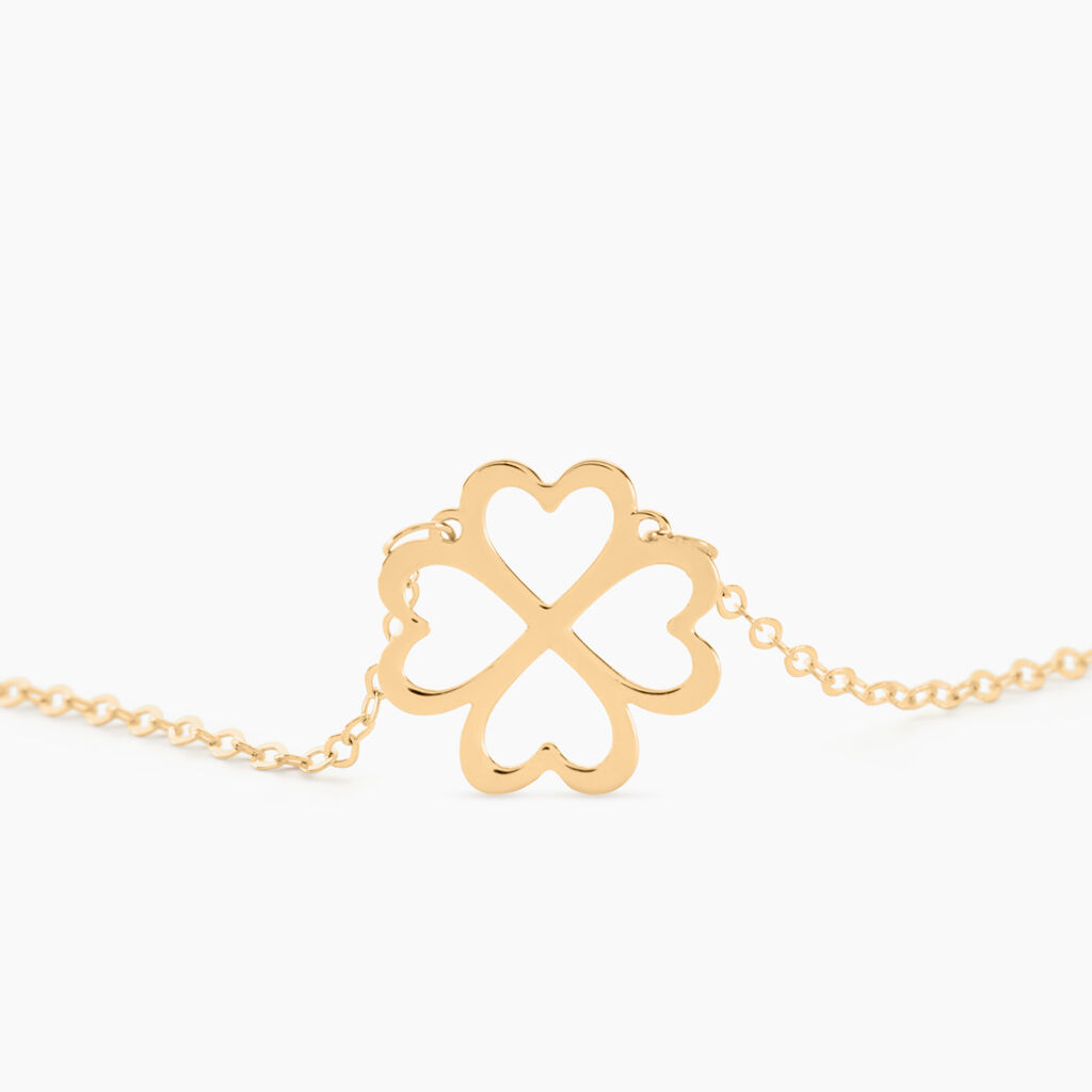Collier Aquilegia Or Jaune - Colliers Femme | Histoire d’Or
