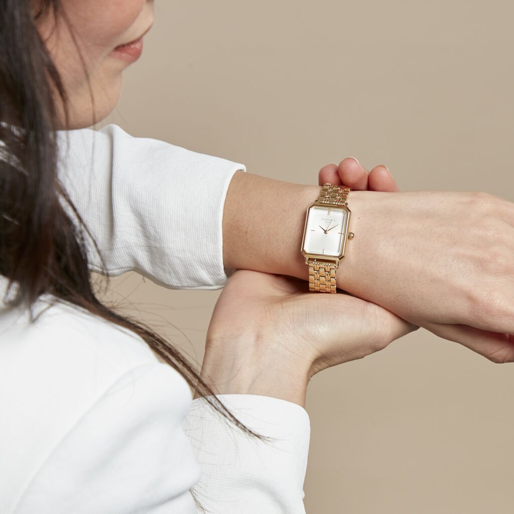 Montre Rosefield Octagon Blanc - Montres Femme | Histoire d’Or