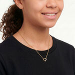 Collier Or Jaune Vehanouche Oxydes De Zirconium - Colliers Enfant | Histoire d&rsquo;Or