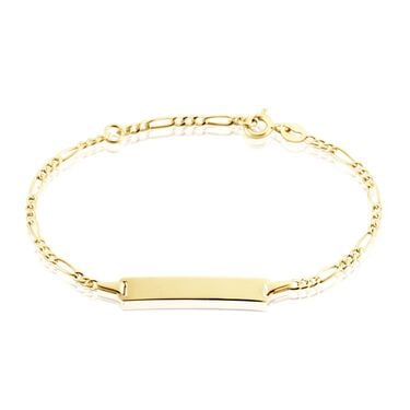 Bracelet Identite Bebe Or Jaune Bartolomee Bracelet Identite Bebe Or Jaune Bartolomee
