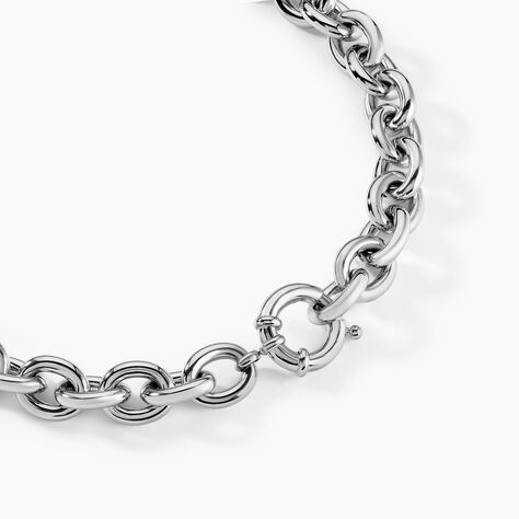 Collier Fira Acier Blanc - Colliers fantaisie Femme | Histoire d’Or