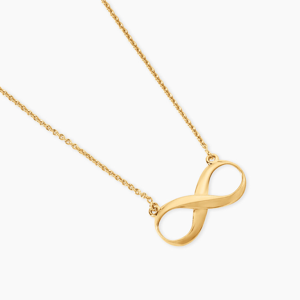 Collier Yana Argent Dor&eacute; A L'Or 750/1000 - F&ecirc;te des m&egrave;res Femme | Histoire d&rsquo;Or