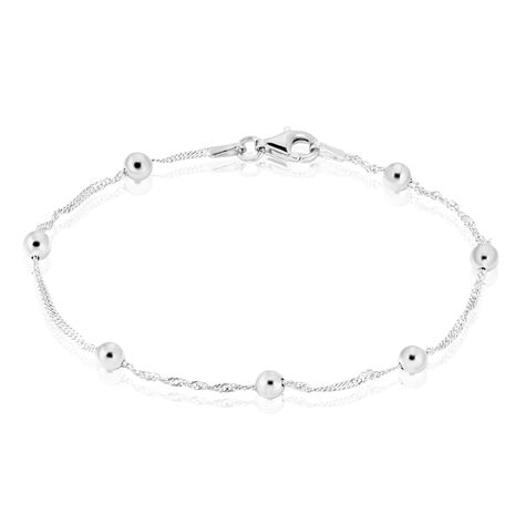 Bracelet Amarylis Argent Blanc - Bracelets Femme | Histoire d’Or