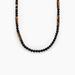 Collier Jourdan Jaycob Autres Noir Agate Quartz - Colliers Homme | Histoire d’Or
