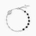 Bracelet Maximus Acier Blanc Onyx