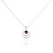 Collier Argent Blanc Alanna Ambre - Colliers fantaisie Femme | Histoire d’Or