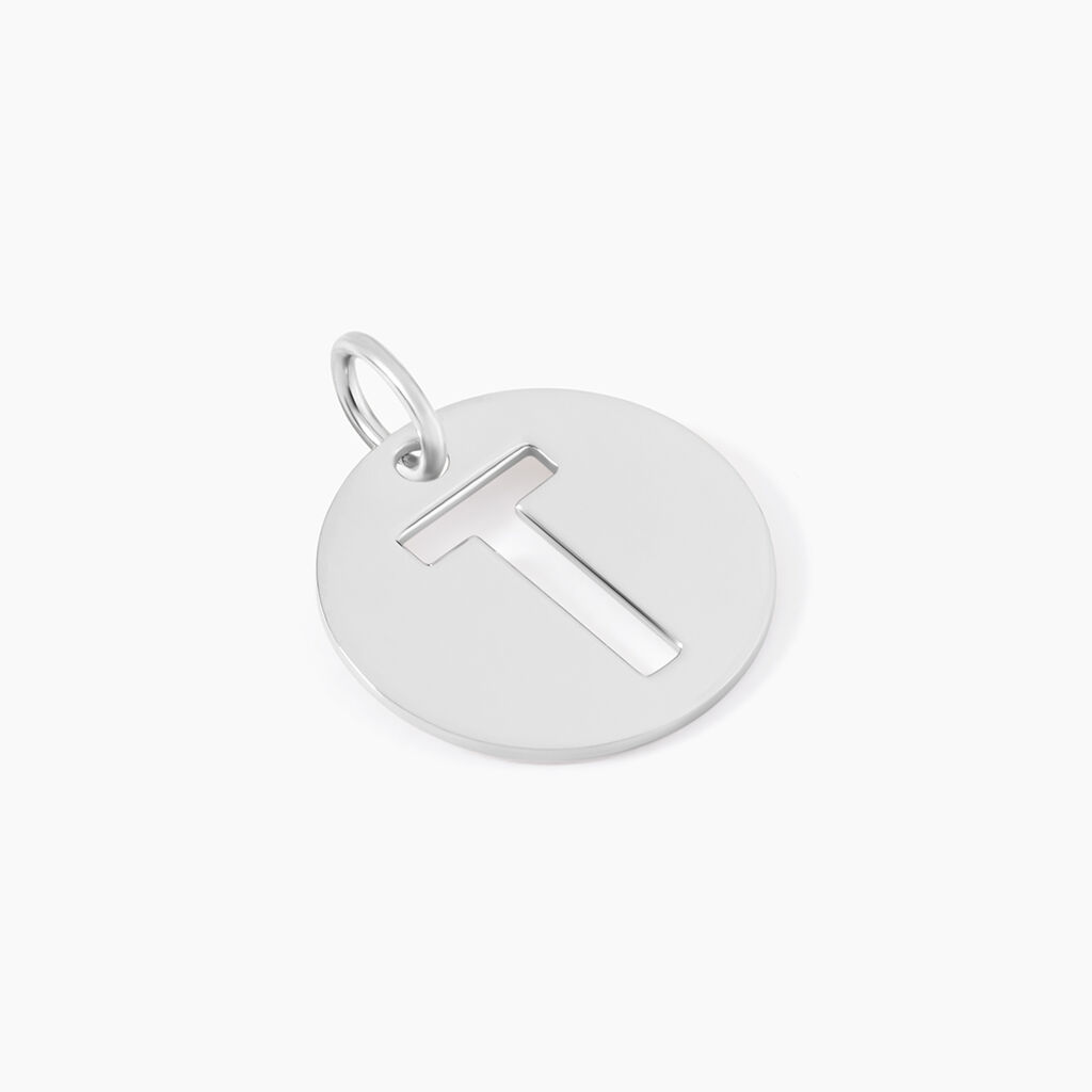 Pendentif Elio T Argent Blanc - Pendentifs Famille | Histoire d&rsquo;Or