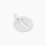 Pendentif Elio T Argent Blanc - Pendentifs Famille | Histoire d&rsquo;Or