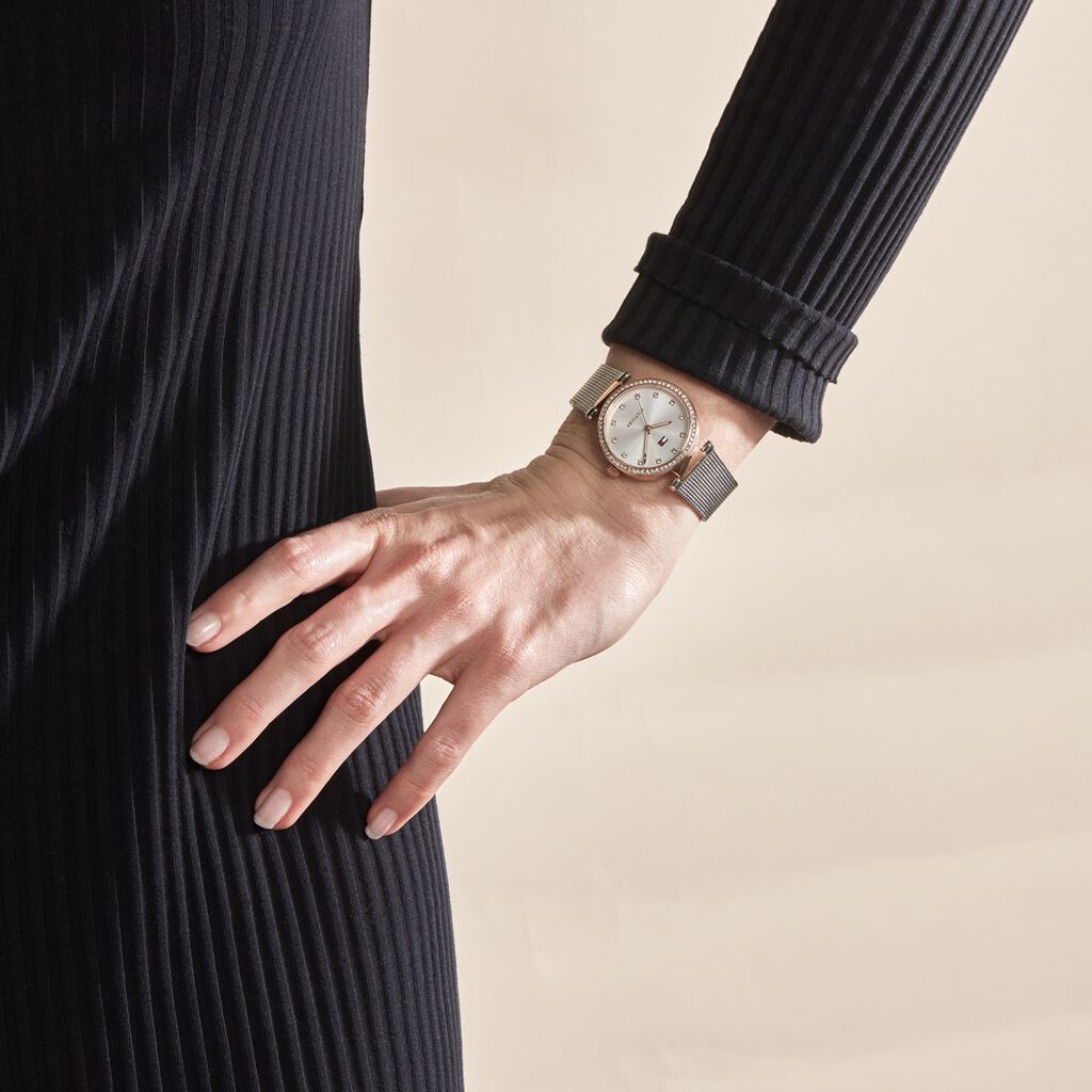Montre Tommy Hilfiger Argenté - Montres Femme | Histoire d’Or