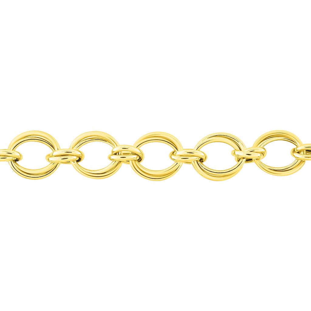 Bracelet Aaron Maille Fantaisie Or Jaune - Bracelets Femme | Histoire d’Or