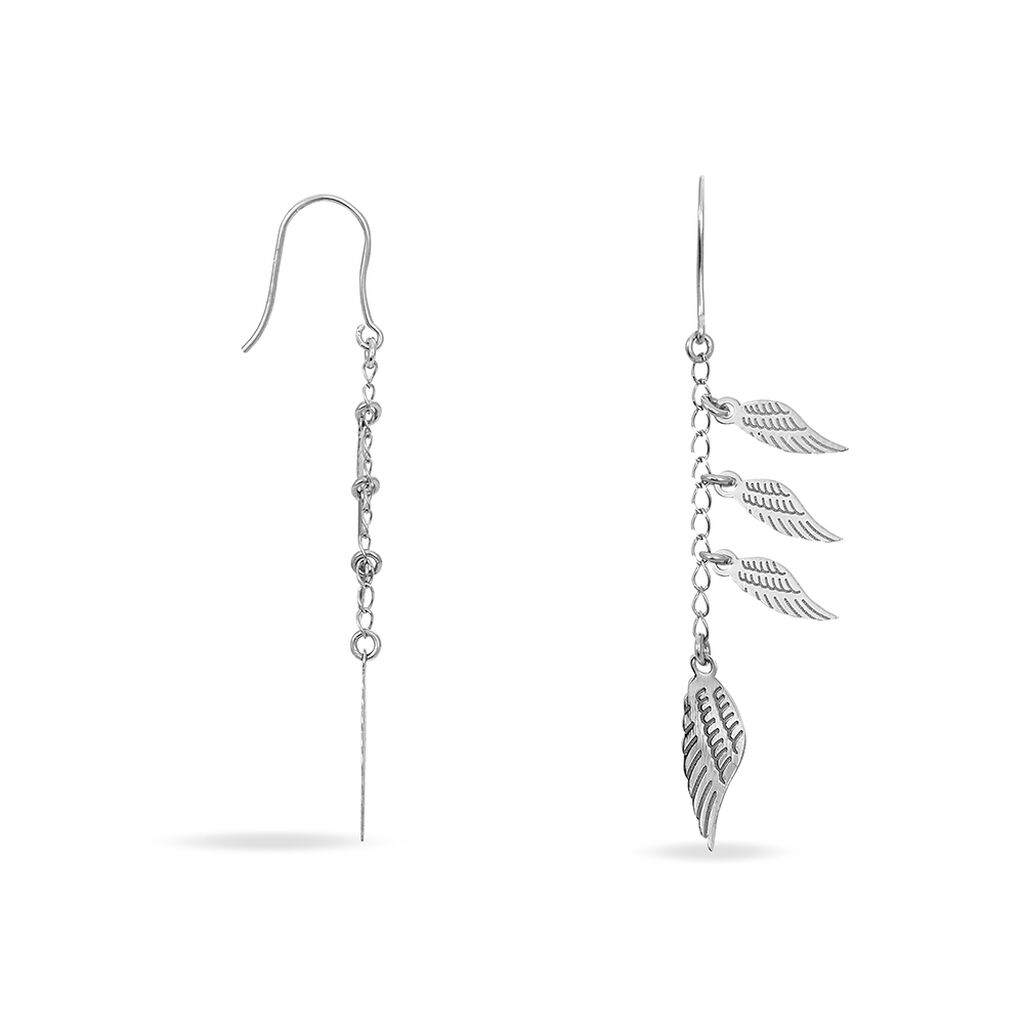 Boucles D'oreilles Pendantes Alli Argent Blanc - Boucles d'oreilles fantaisie Femme | Histoire d’Or