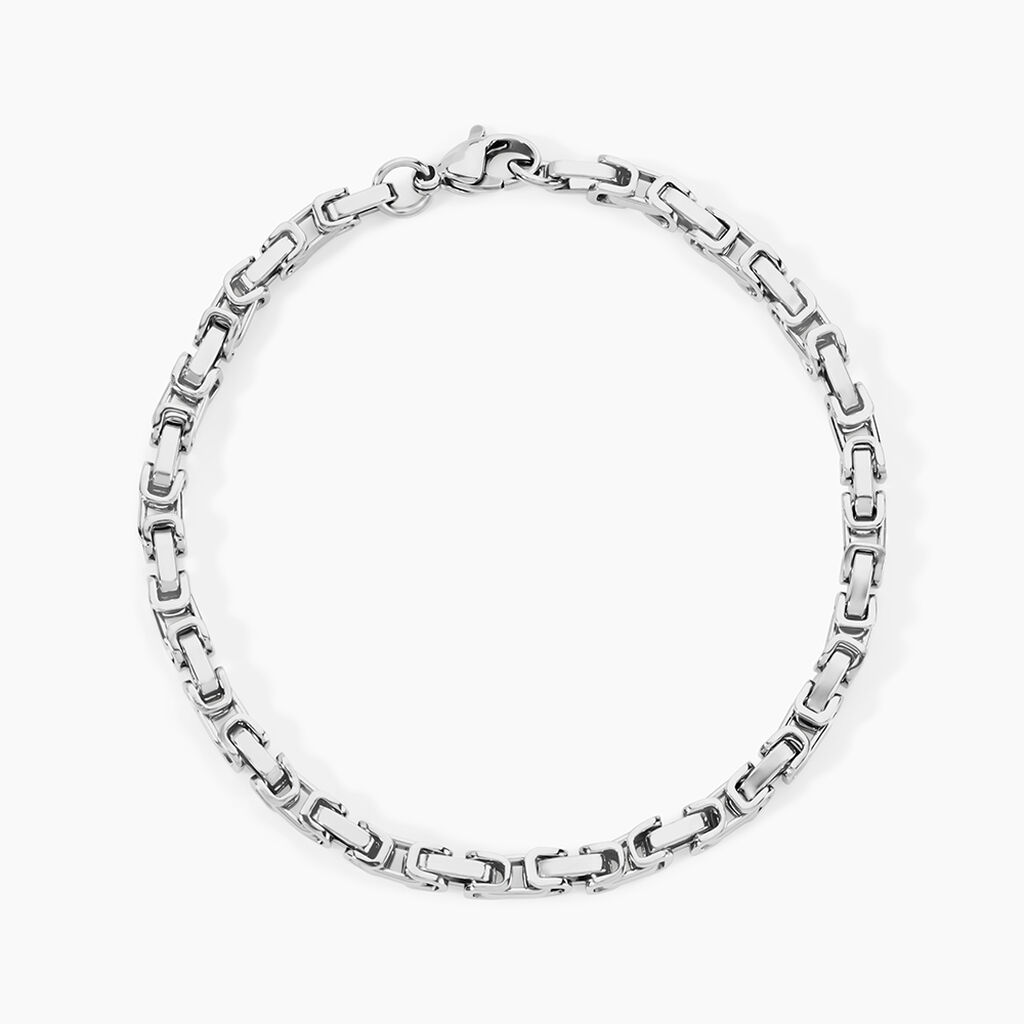 Collier Rui Acier Blanc - Bracelets Homme | Histoire d’Or