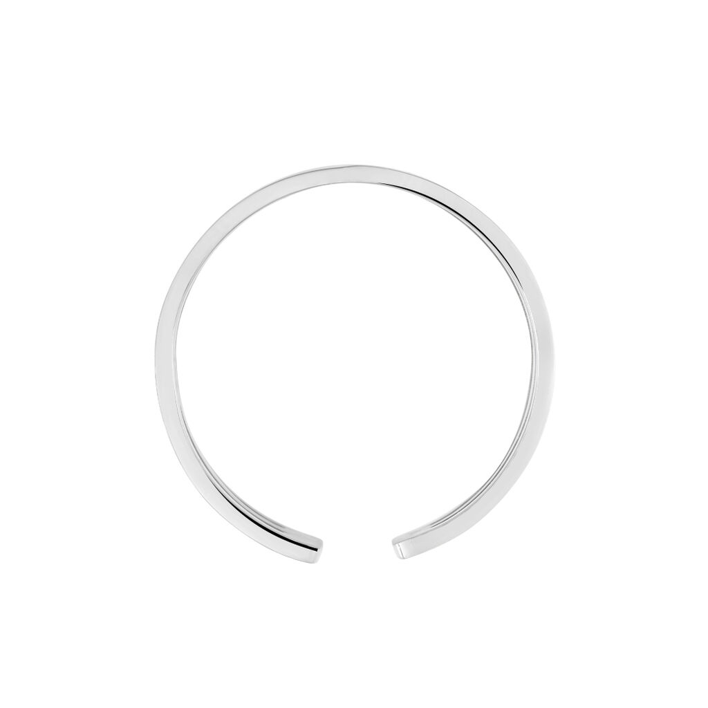 Bague Ajustable Abid Acier Blanc - Bagues fantaisie Femme | Histoire d’Or