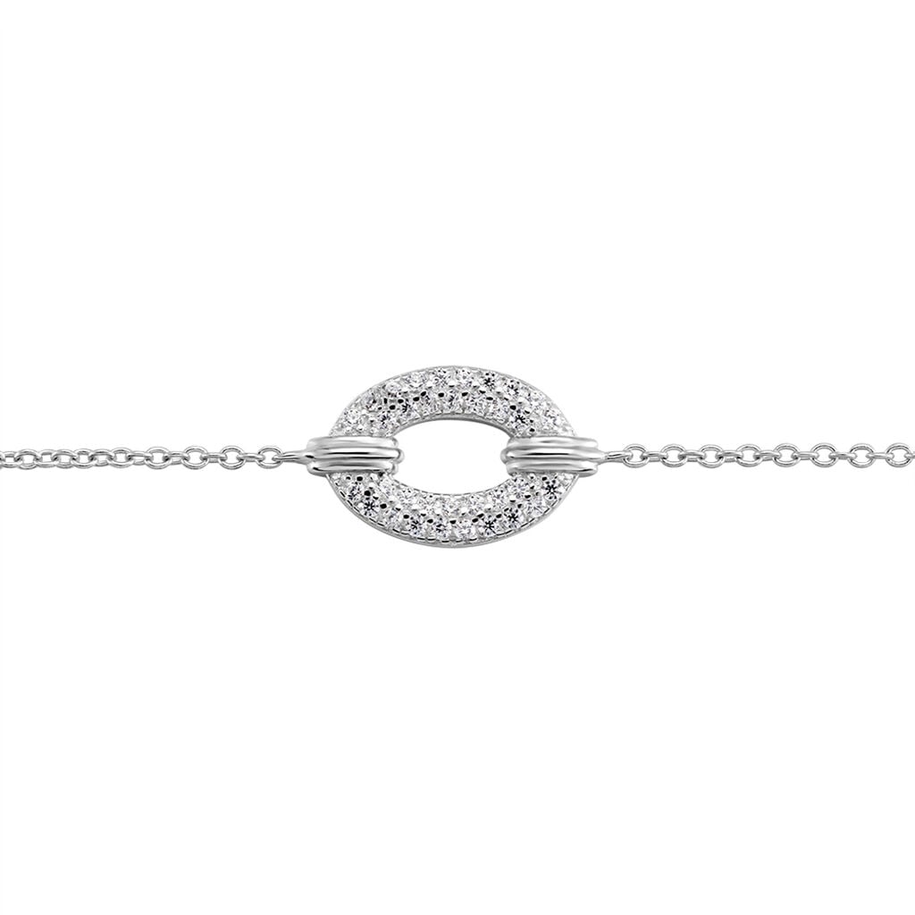 Bracelet Argent Kefira Oxydes De Zirconium - Bracelets Femme | Histoire d&rsquo;Or