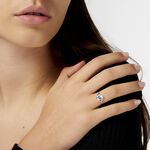 Bague Solitaire Armaelle Or Blanc Topaze - Bagues solitaires Femme | Histoire d&rsquo;Or
