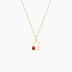 Pendentif Helidie Coccinelle Lettre Or Jaune - Pendentifs Enfant | Histoire d&rsquo;Or