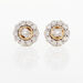 Boucles D'oreilles Puces Charletta Or Jaune Diamant - Clous d'oreilles Femme | Histoire d’Or