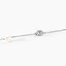 Bracelet Gaetane Argent Blanc Perle De Culture Oxyde De Zirconium - Bracelets Femme | Histoire d’Or