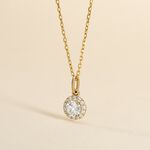 Pendentif Seghira Or Jaune Oxyde De Zirconium - Pendentifs Femme | Histoire d&rsquo;Or