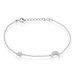 Bracelet Theoline Argent Blanc Oxyde De Zirconium - Bracelets Femme | Histoire d’Or