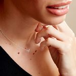 Collier Or Blanc Juliane Diamants - Colliers Femme | Histoire d&rsquo;Or