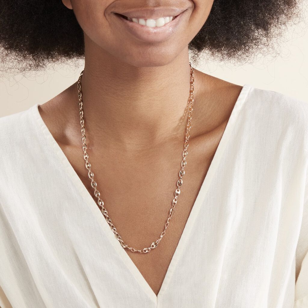 Collier William Plaqué Or Jaune - Chaines Femme | Histoire d’Or