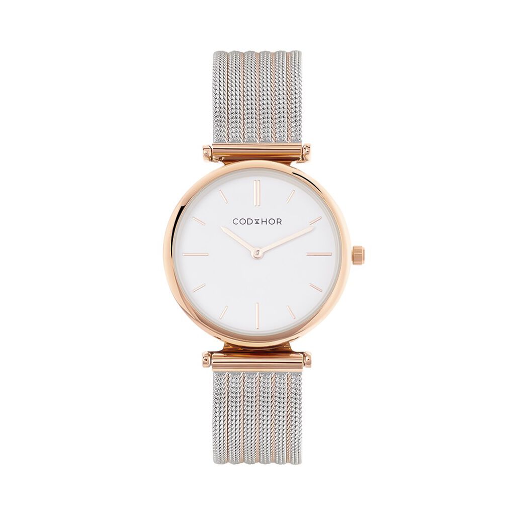 Montre Codhor Nidia Blanc - Montres Femme | Histoire d’Or
