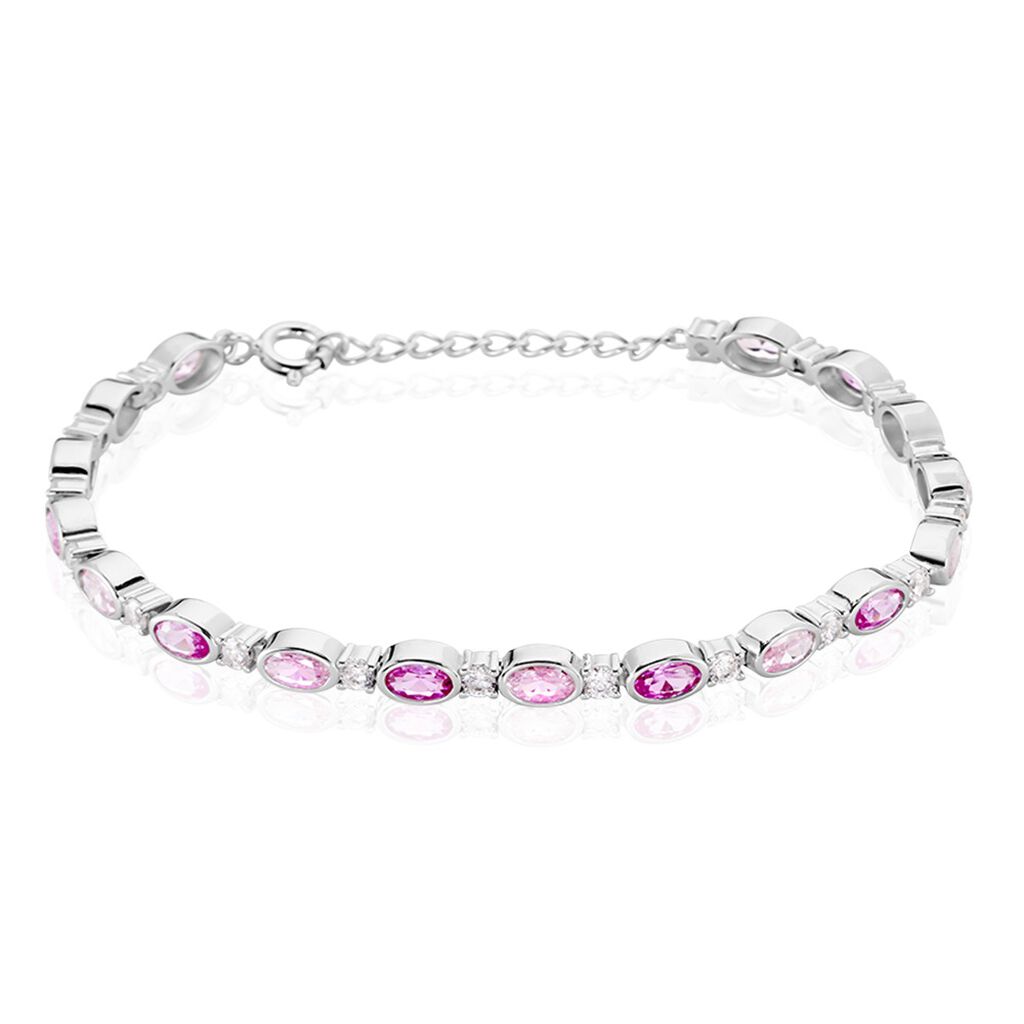Bracelet Brielle Argent Blanc Oxyde De Zirconium - Bracelets Femme | Histoire d&rsquo;Or