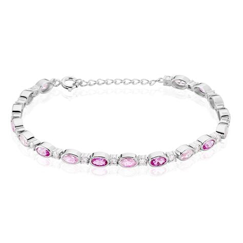 Bracelet Brielle Argent Blanc Oxyde De Zirconium - Bracelets Femme | Histoire d&rsquo;Or