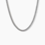 Collier Kelline Argent Blanc - Bijoux sans pierre Femme | Histoire d&rsquo;Or