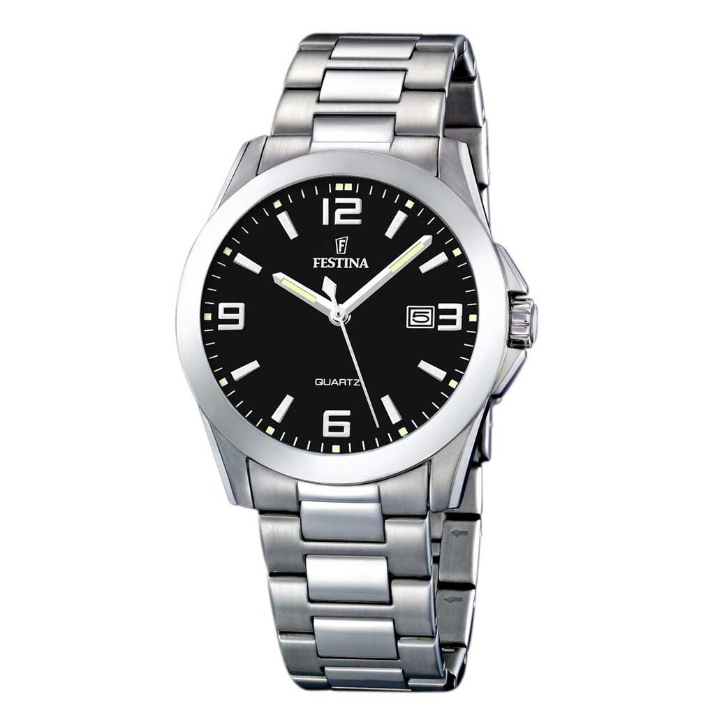 Montre Festina Classics Noir - Montres Homme | Histoire d&rsquo;Or