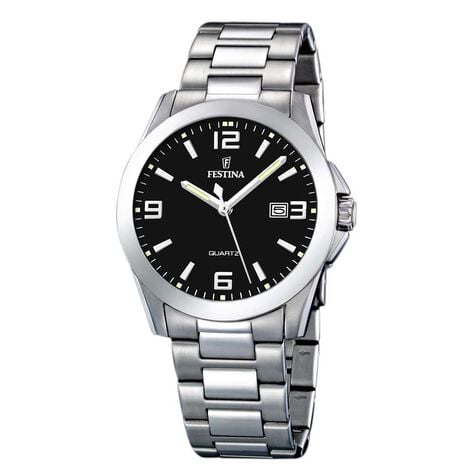 Montre Festina Classics Noir - Montres Homme | Histoire d&rsquo;Or