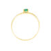 Bague Tanissia Or Jaune Emeraude - Bagues solitaires Femme | Histoire d’Or
