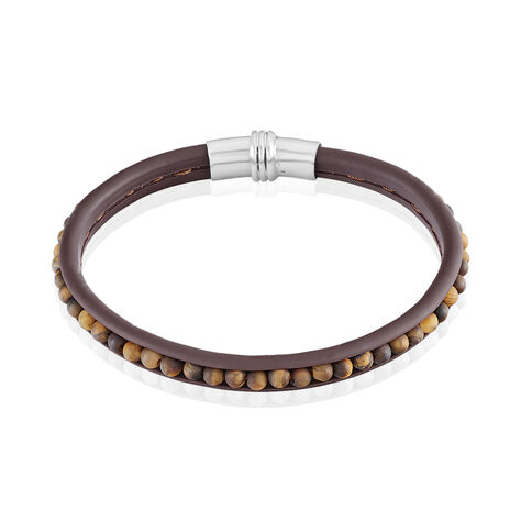 Bracelet Acier Blanc Quartz - Bracelets Homme | Histoire d’Or