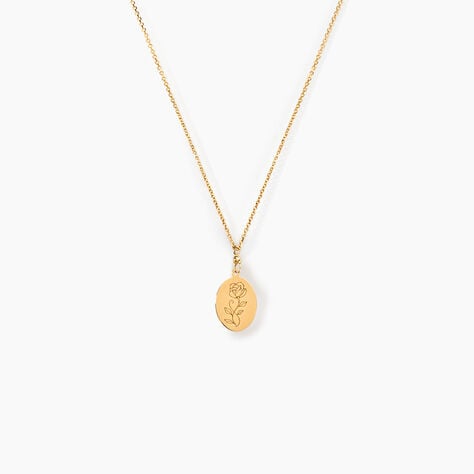 Collier Rozsa Or Jaune - Colliers Naissance Femme | Histoire d&rsquo;Or