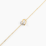 Bracelet Eliana Or Jaune Oxyde De Zirconium - F&ecirc;te des m&egrave;res Femme | Histoire d&rsquo;Or