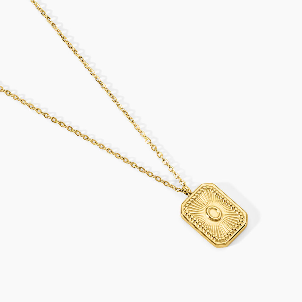 Collier Venezia Acier Jaune - Colliers fantaisie Femme | Histoire d&rsquo;Or