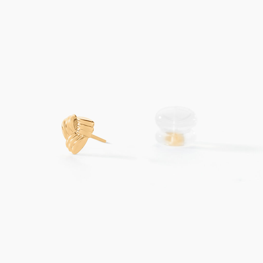 Boucles D'oreilles Puces Gavril Or Jaune - Clous d'oreilles Femme | Histoire d’Or