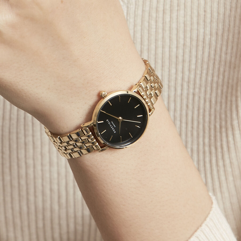 Montre Rosefield The Small Edit Noir - Montres Femme | Histoire d’Or