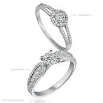 Bague Solitaire Stockholm Or Blanc Diamant - Bagues solitaires Femme | Histoire d&rsquo;Or