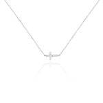 Collier Like A Virgin Or Blanc Oxyde De Zirconium - Colliers Femme | Histoire d&rsquo;Or