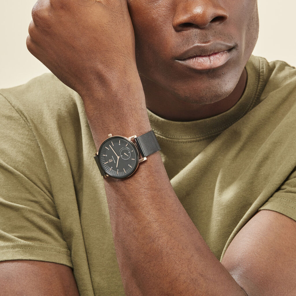 Montre Pierre Lannier Woofer Noir - Montres Homme | Histoire d’Or