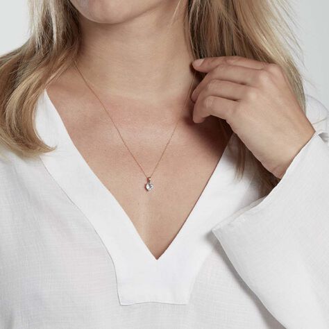 Pendentif Miyah Or Jaune Topaze - Pendentifs Coeur Femme | Histoire d’Or