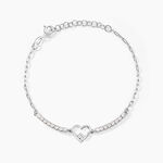 Bracelet Syliana Argent Blanc Oxyde De Zirconium - Bracelets Femme | Histoire d&rsquo;Or